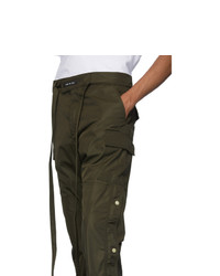 olivgrüne Cargohose von Fear Of God