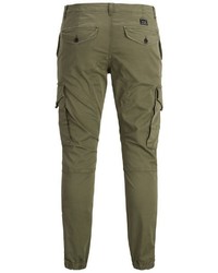 olivgrüne Cargohose von Jack & Jones