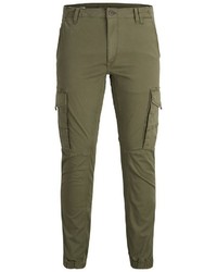 olivgrüne Cargohose von Jack & Jones