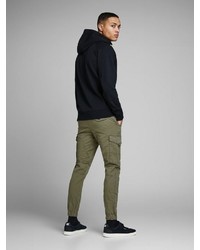 olivgrüne Cargohose von Jack & Jones