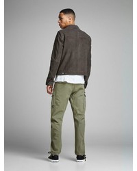 olivgrüne Cargohose von Jack & Jones