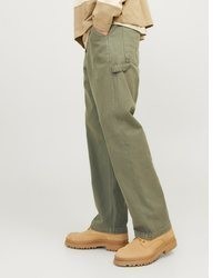 olivgrüne Cargohose von Jack & Jones