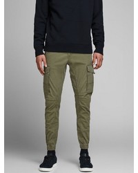 olivgrüne Cargohose von Jack & Jones