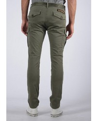 olivgrüne Cargohose von Kaporal