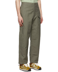 olivgrüne Cargohose von Engineered Garments