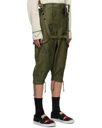 olivgrüne Cargohose von Junya Watanabe