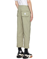 olivgrüne Cargohose von thisisneverthat