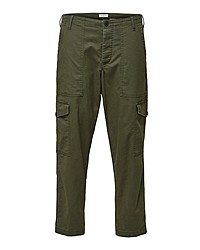 olivgrüne Cargohose von Selected Homme