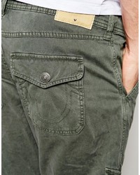 olivgrüne Cargohose von True Religion