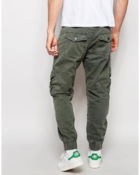 olivgrüne Cargohose von True Religion