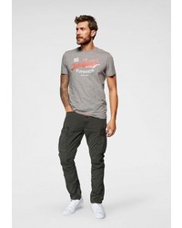 olivgrüne Cargohose von Superdry