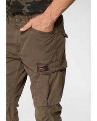 olivgrüne Cargohose von Superdry