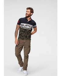 olivgrüne Cargohose von Superdry