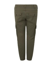 olivgrüne Cargohose von TOM TAILOR Men Plus