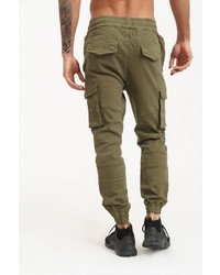 olivgrüne Cargohose von TRUEPRODIGY