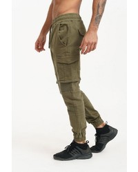 olivgrüne Cargohose von TRUEPRODIGY