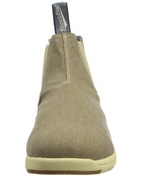 olivgrüne Chelsea Boots von Blundstone