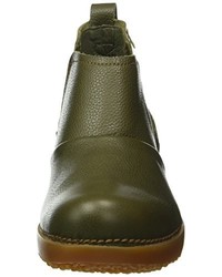 olivgrüne Chelsea Boots von El Naturalista