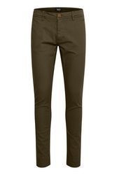 olivgrüne Chinohose von BLEND