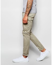 olivgrüne Chinohose von Asos