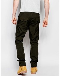 olivgrüne Chinohose von Asos