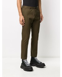 olivgrüne Chinohose von DSQUARED2