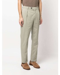 olivgrüne Chinohose von Brunello Cucinelli