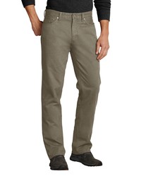 olivgrüne Chinohose von Eddie Bauer