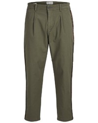 olivgrüne Chinohose von Jack & Jones