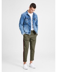 olivgrüne Chinohose von Jack & Jones