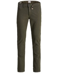 olivgrüne Chinohose von Jack & Jones