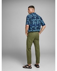 olivgrüne Chinohose von Jack & Jones