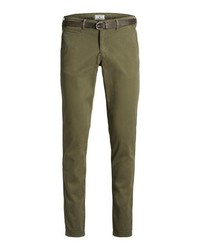 olivgrüne Chinohose von Jack & Jones