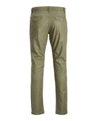 olivgrüne Chinohose von Jack & Jones