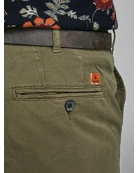 olivgrüne Chinohose von Jack & Jones