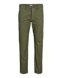 olivgrüne Chinohose von Jack & Jones