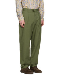 olivgrüne Chinohose von Engineered Garments