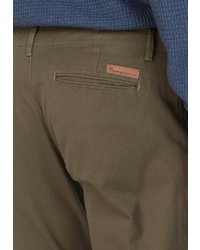 olivgrüne Chinohose von KnowledgeCotton Apparel