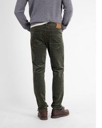 olivgrüne Chinohose von LERROS