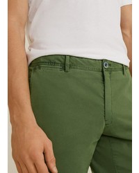 olivgrüne Chinohose von Mango Man