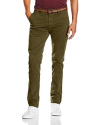 olivgrüne Chinohose von Scotch & Soda