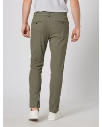 olivgrüne Chinohose von Selected Homme