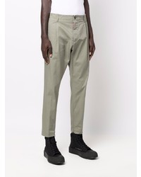 olivgrüne Chinohose von DSQUARED2