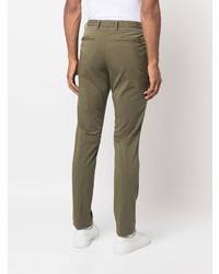 olivgrüne Chinohose von BOSS