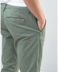 olivgrüne Chinohose von ONLY & SONS