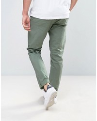 olivgrüne Chinohose von ONLY & SONS