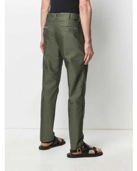 olivgrüne Chinohose von Tom Ford