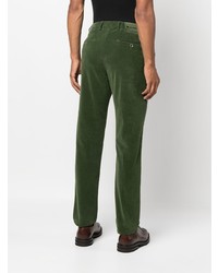 olivgrüne Chinohose von Kiton