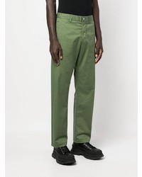 olivgrüne Chinohose von Stone Island