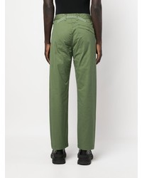 olivgrüne Chinohose von Stone Island